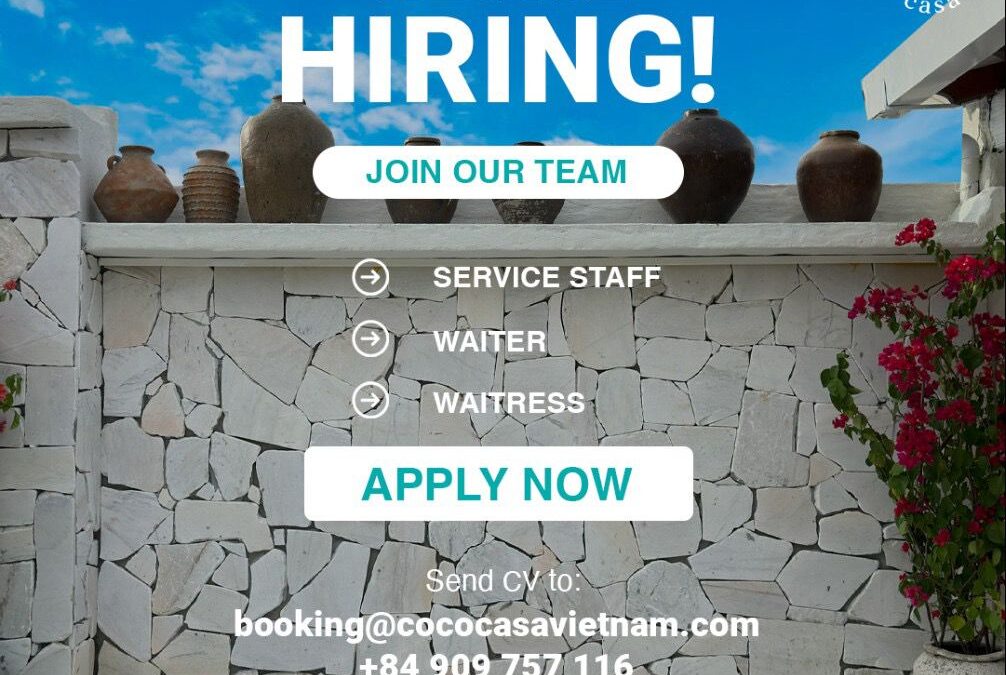 We’re Hiring at Coco Casa!
